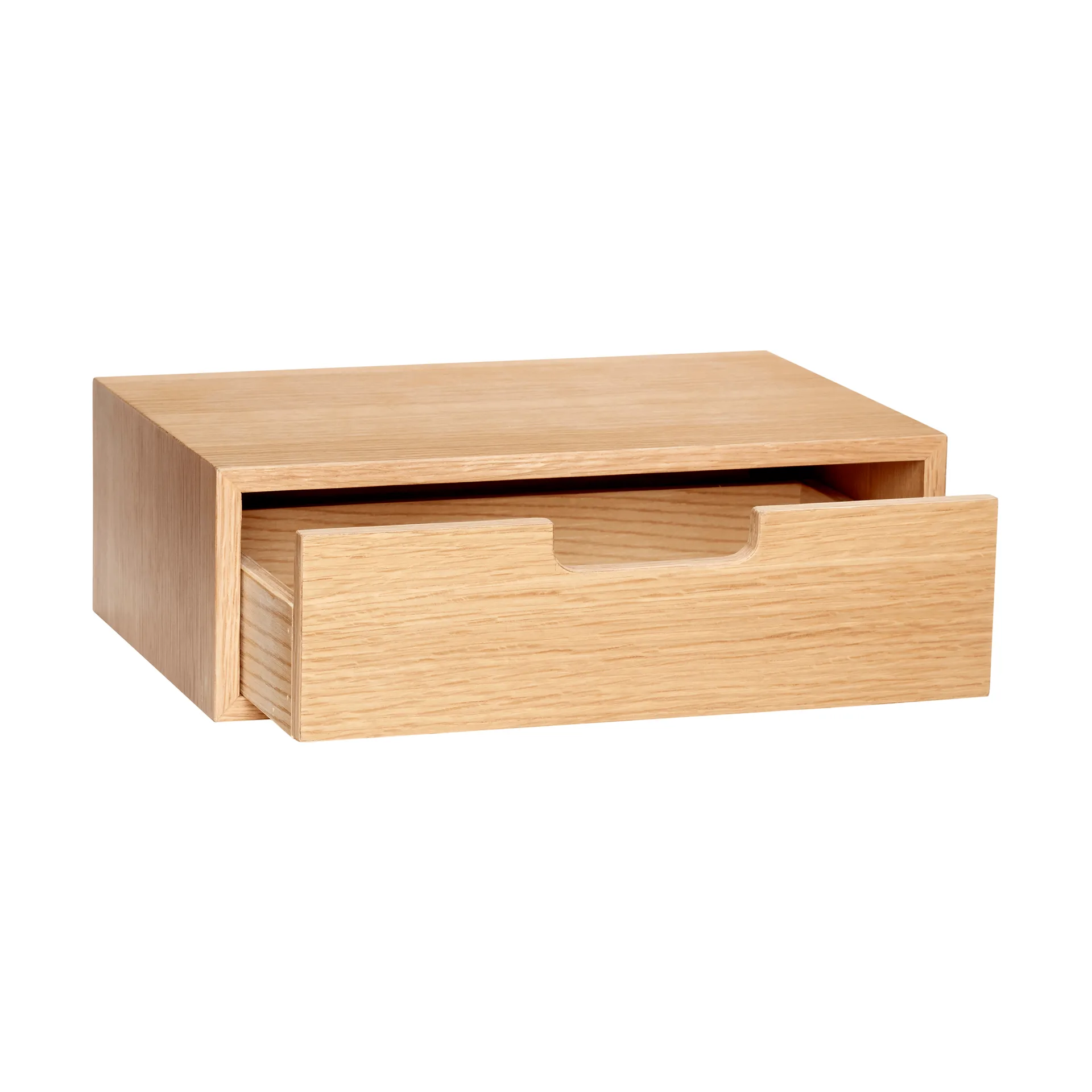 Hide oppbevaringsboks, Eik, 30x20x10 cm Hübsch