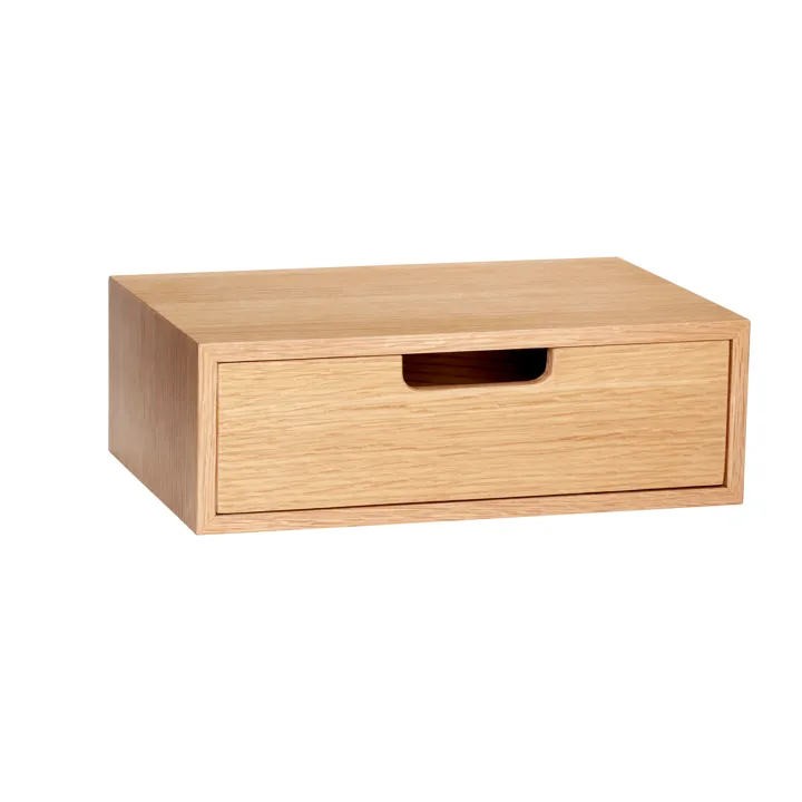 Hide oppbevaringsboks - Eik, 30x20x10 cm - Hübsch