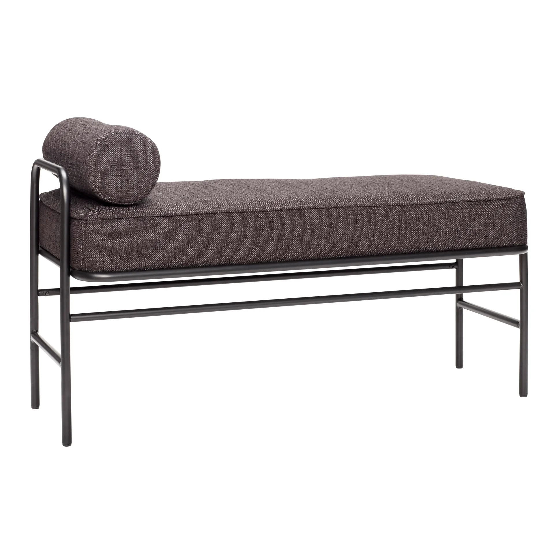 Hübsch benk 106 cm, Metall-brun Hübsch Interior