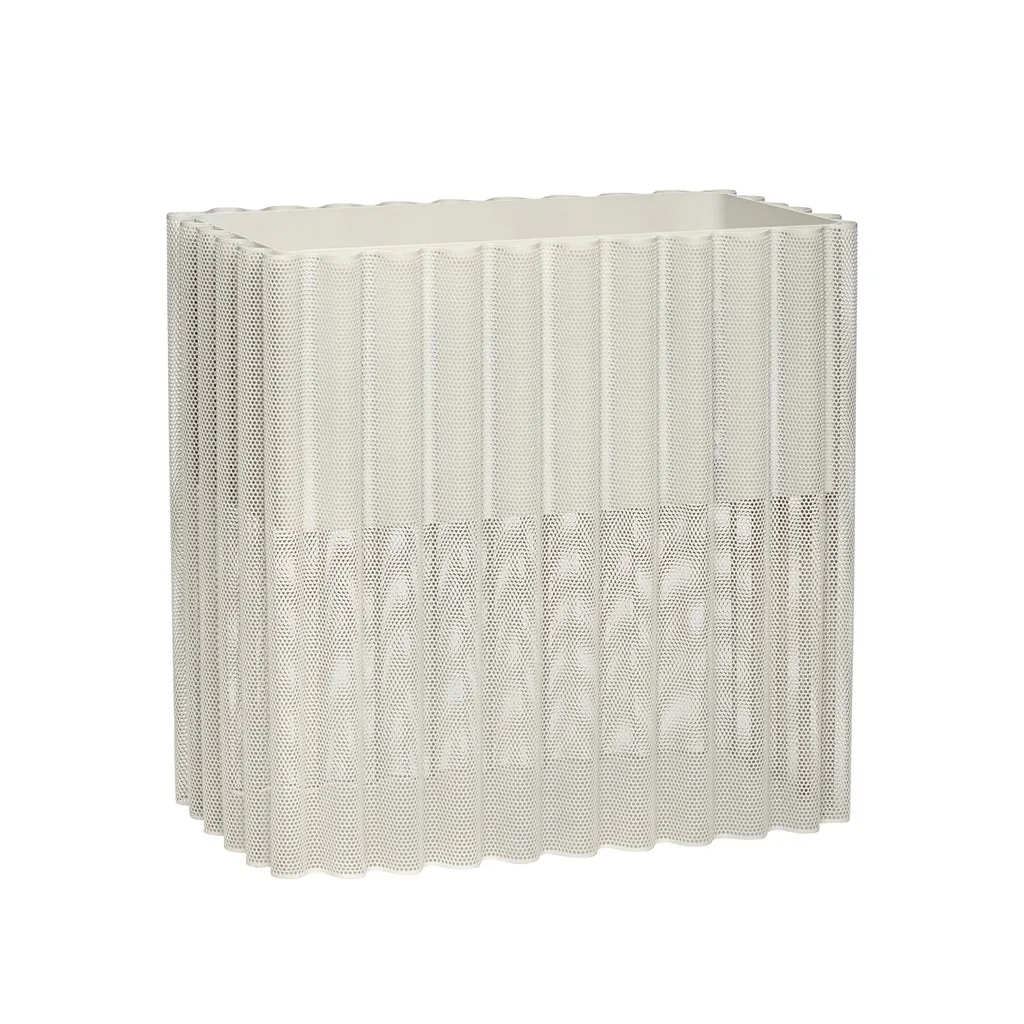 Hübsch blomsterkasse, Metall-grå Hübsch Interior