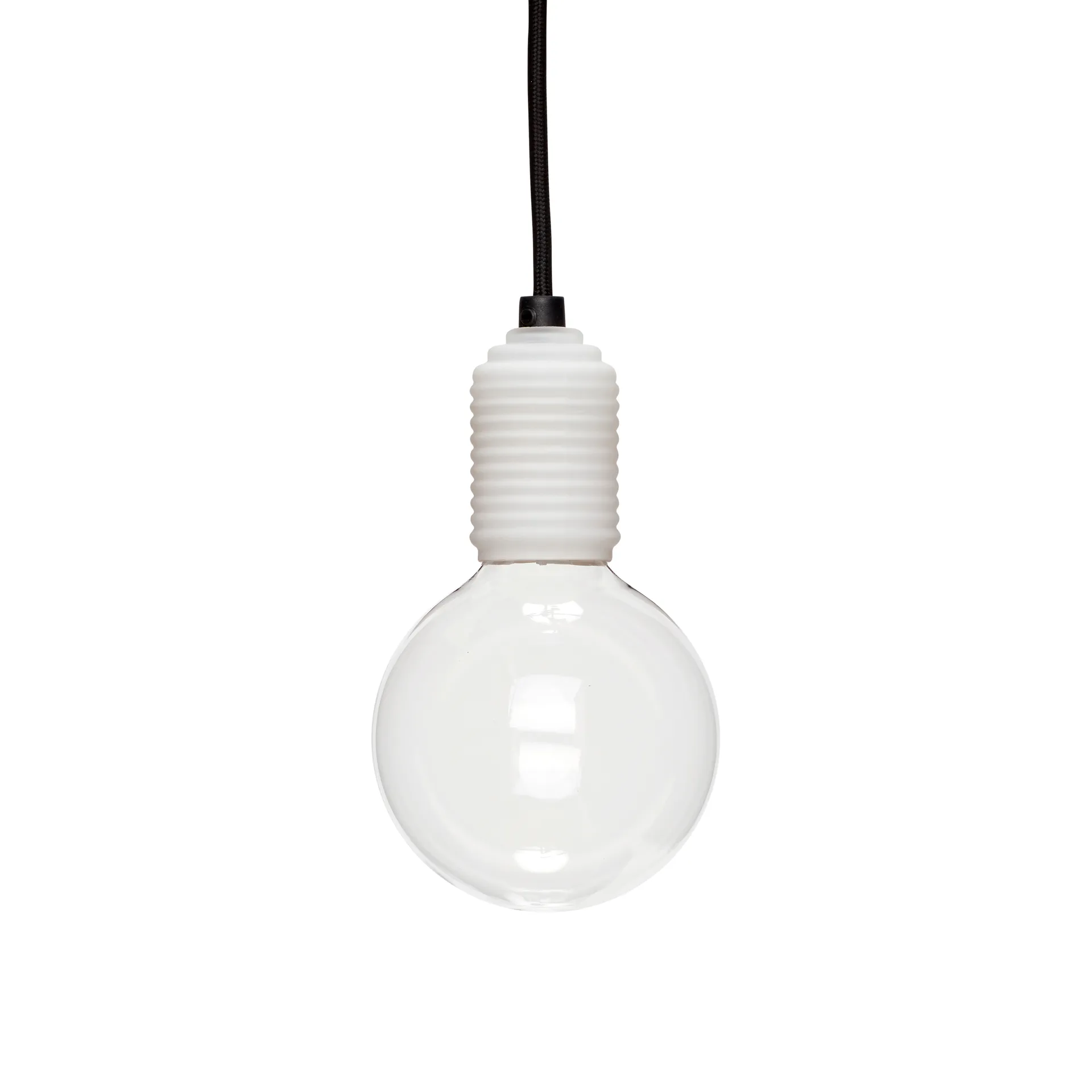 Hübsch taklampe Ø12 cm, Hvit Hübsch