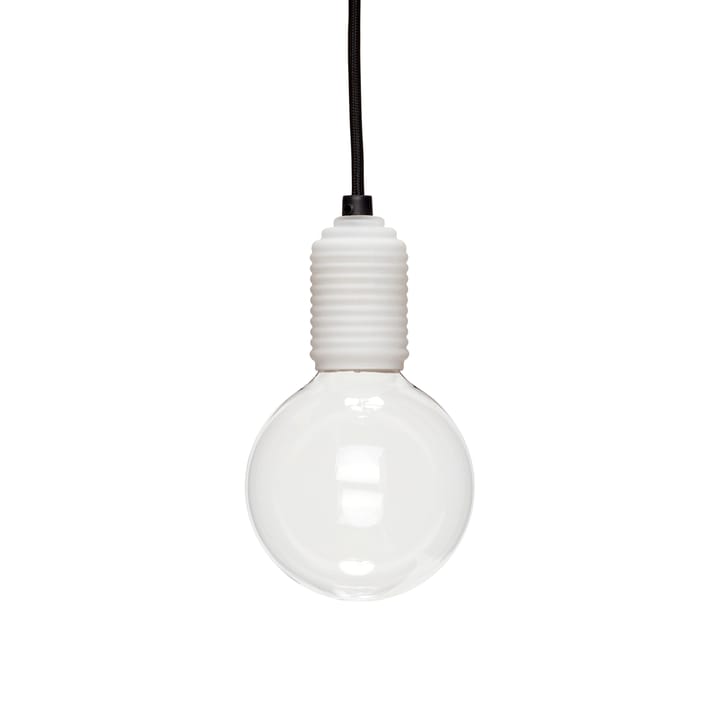 Hübsch taklampe Ø12 cm - Hvit - Hübsch