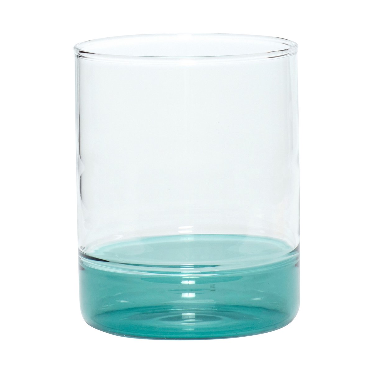 Hübsch Kiosk glass Green | Skandinavisk Design | Vannglass | Gjennomsiktig