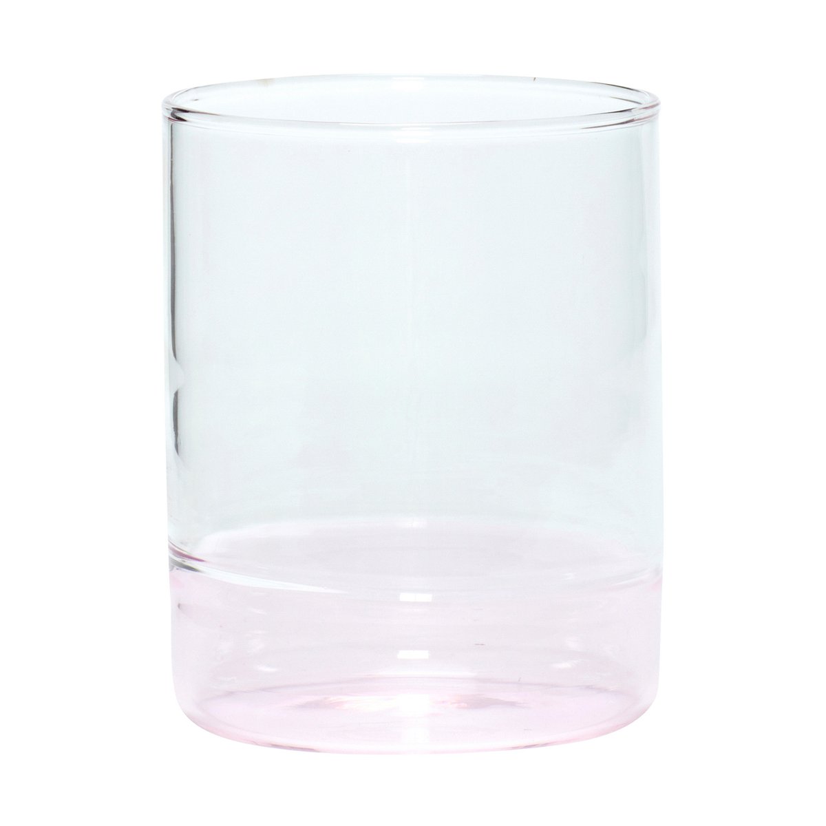 Hübsch Kiosk glass Pink | Skandinavisk Design | Vannglass | Rosa