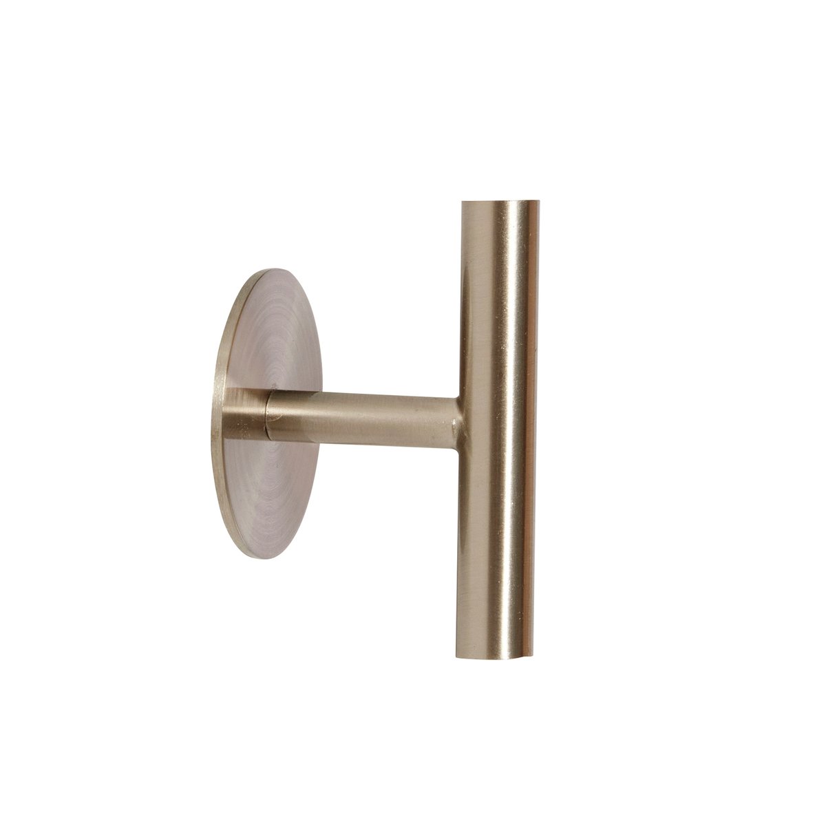 Hübsch Knopp Metall-nikkel | Skandinavisk Design | Knagger & Knotter | Sølv