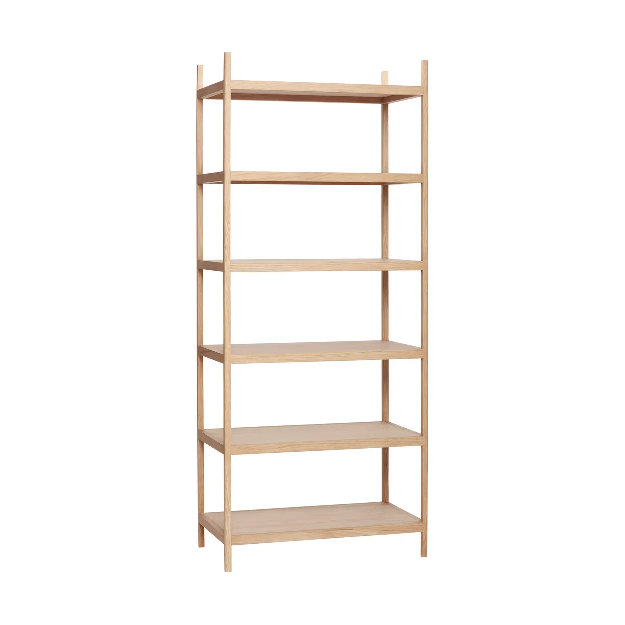 Hübsch Library hylle large Eik | Skandinavisk Design | Hyller & Hyllesystem | Beige