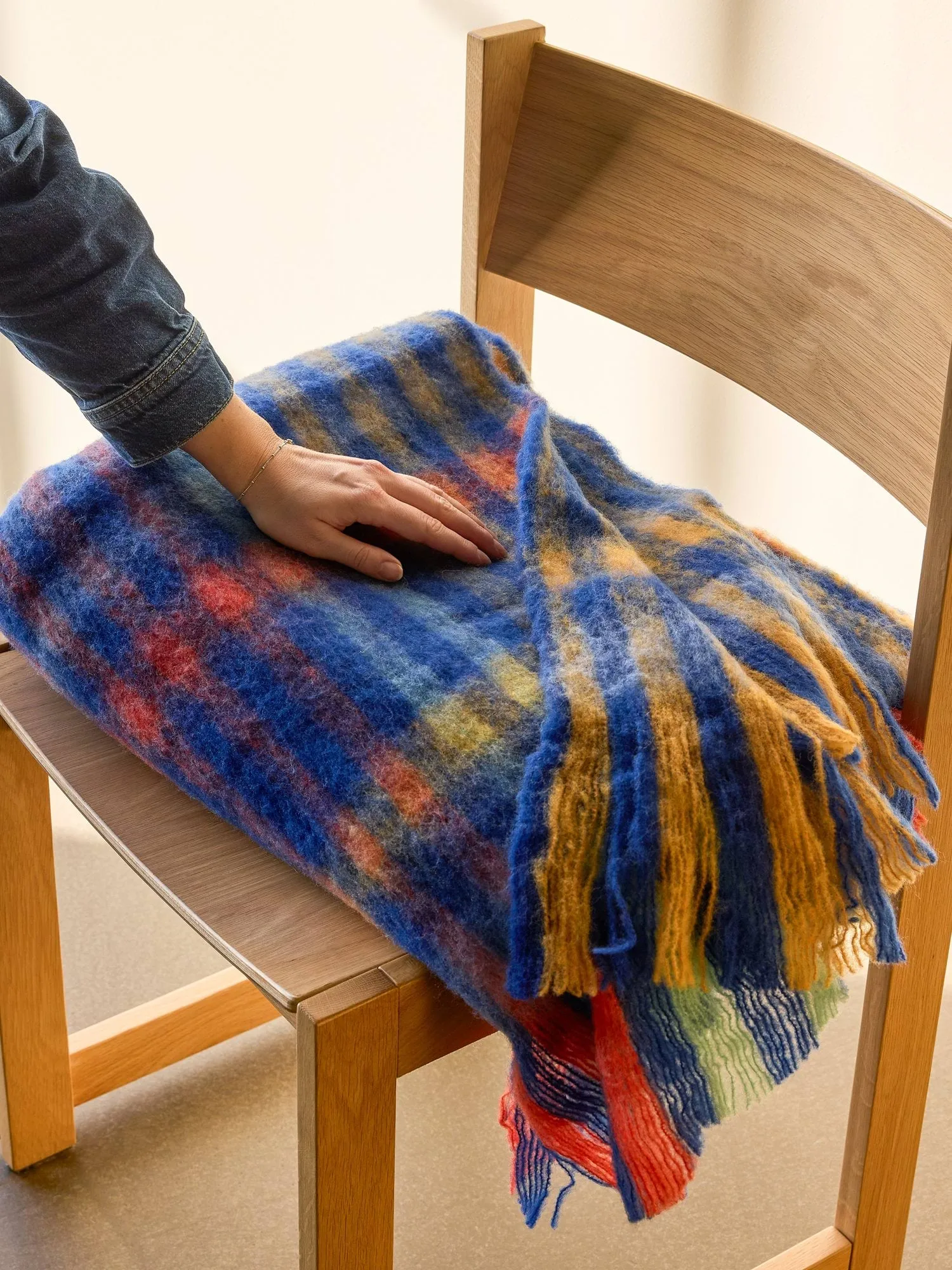 Loom pled, Multicolour, 140x200 cm Hübsch Interior