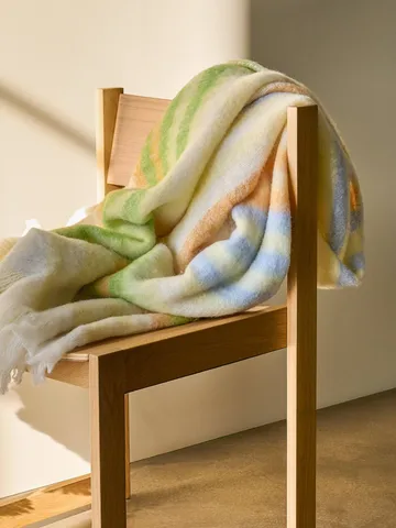 Loom pled - Yellow, 140x200 cm - Hübsch Interior