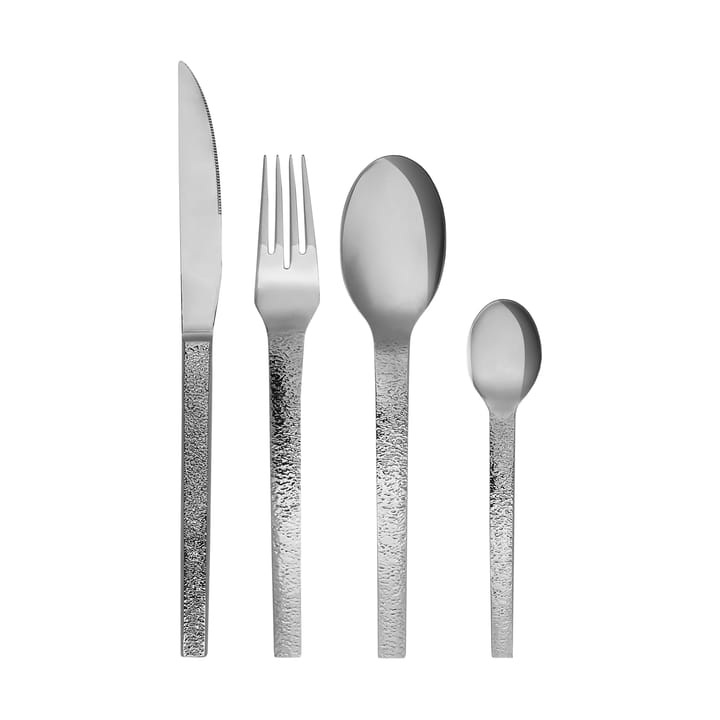 Mano bestikksett 16 deler - Textured - Hübsch