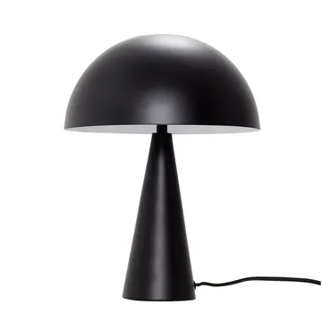 Mush bordlampe - Black, mini 34 cm - Hübsch Interior