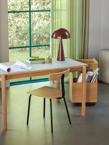Mush bordlampe - Brown, tall 50 cm - Hübsch Interior
