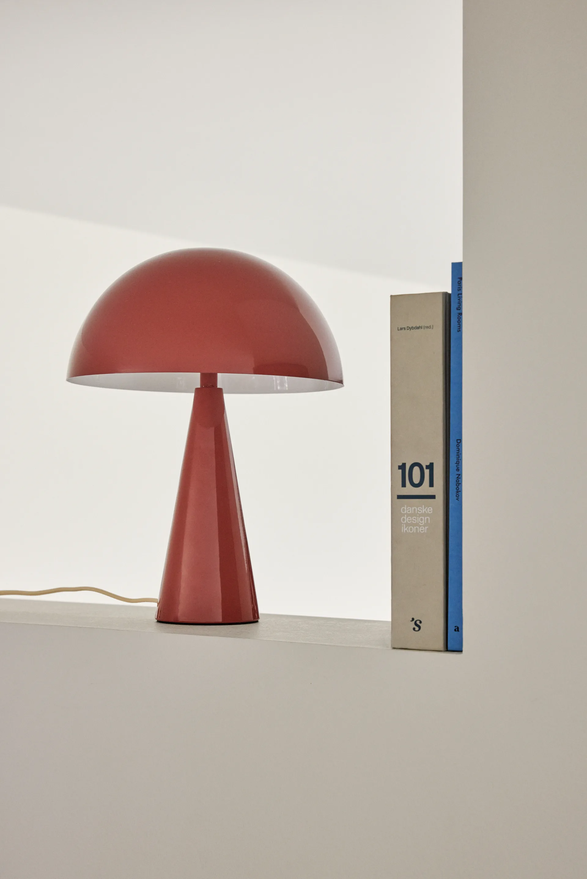 Mush bordlampe mini, Red Hübsch Interior