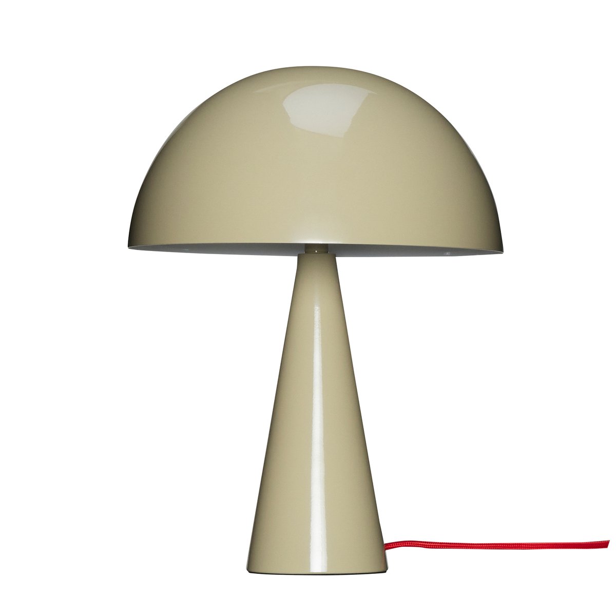 Bilde av Hübsch Mush bordlampe mini Sand