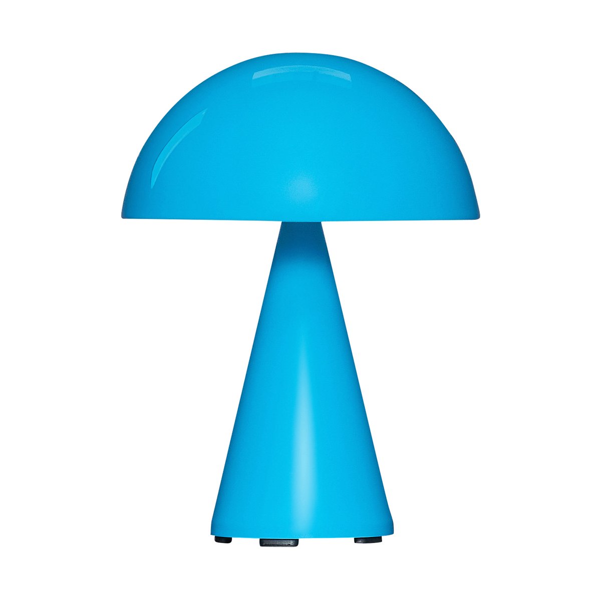 Bilde av Hübsch Mush portabel bordlampe Blue