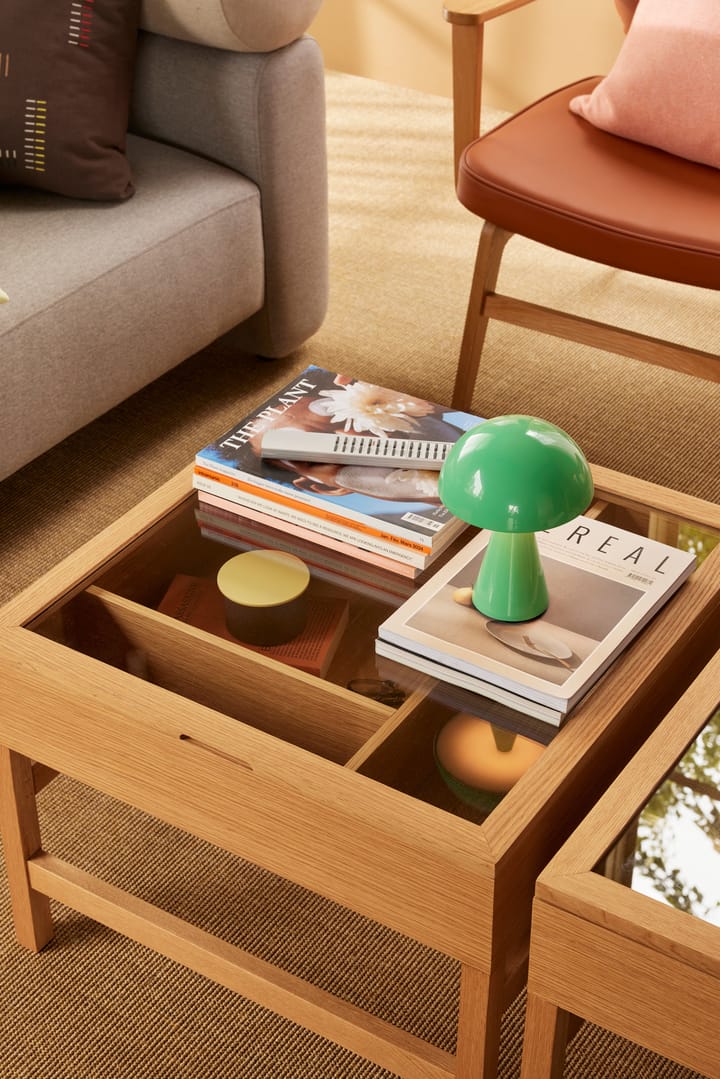 Mush portabel bordlampe, Green Hübsch Interior