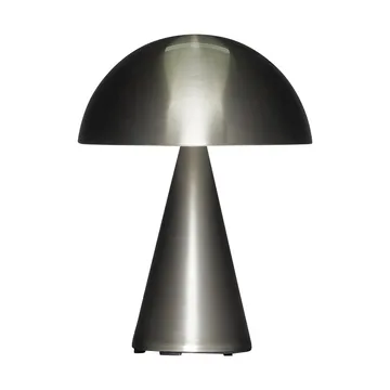 Mush portabel bordlampe - Nickel - Hübsch Interior