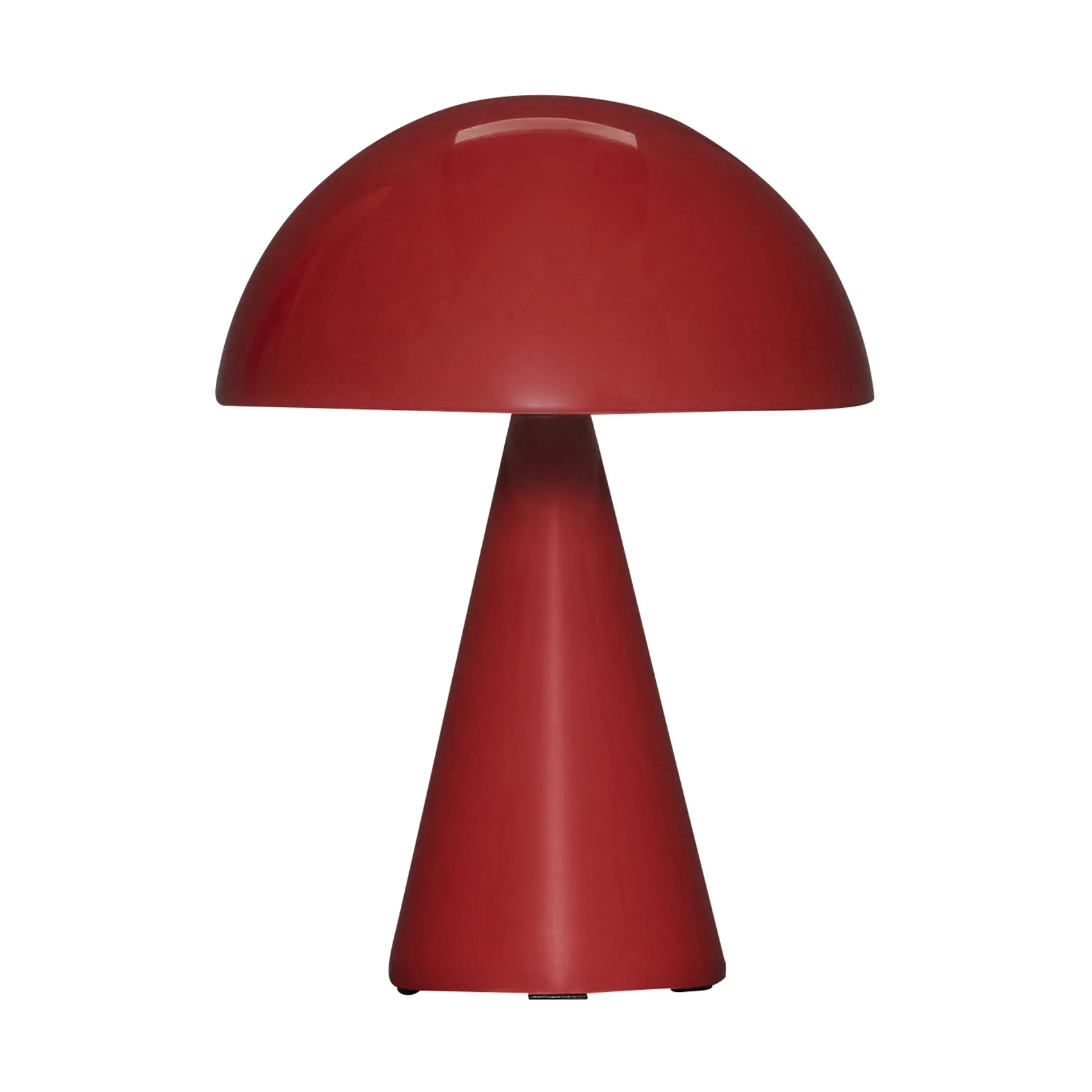 Mush portabel bordlampe, Red Hübsch Interior