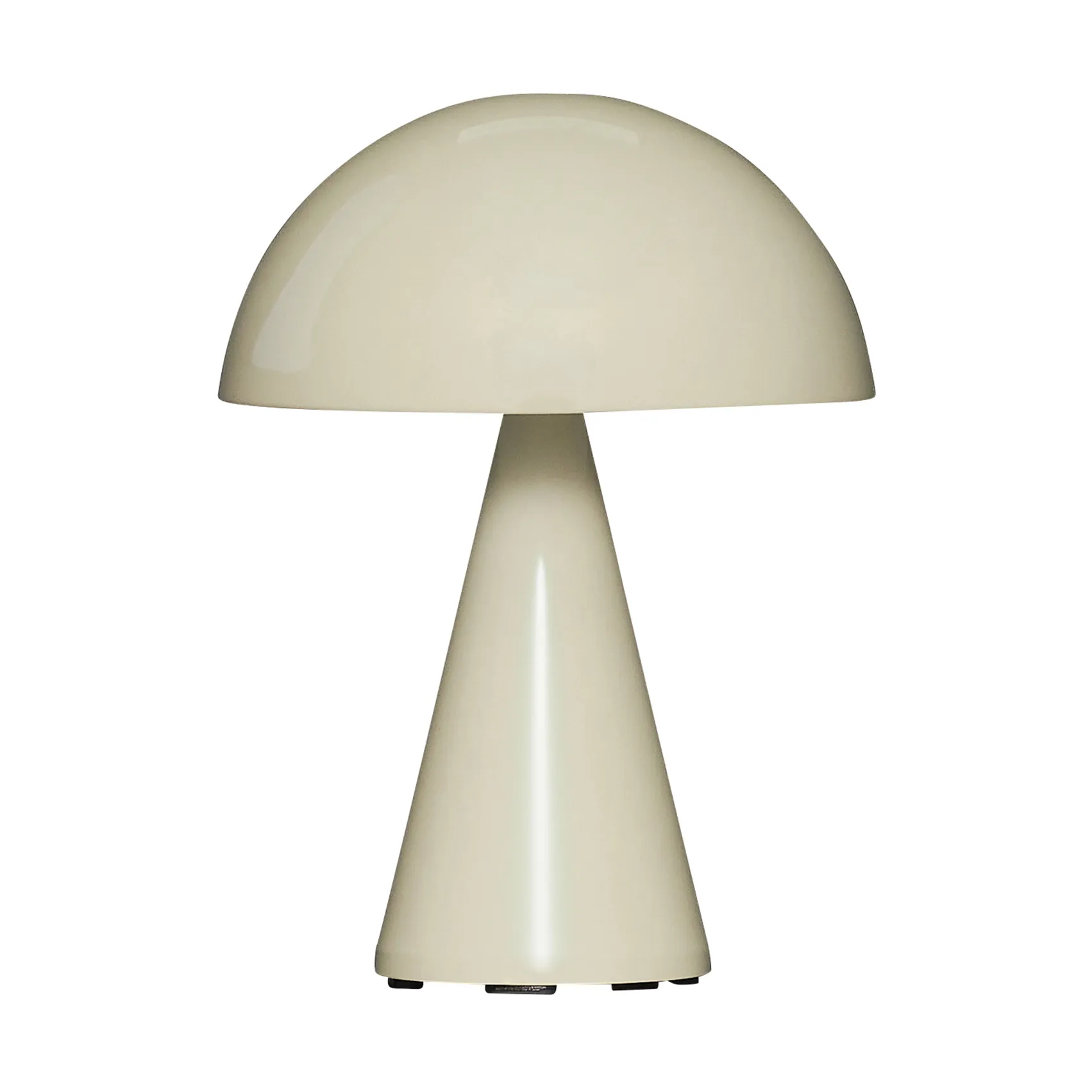 Mush portabel bordlampe, Sand Hübsch Interior