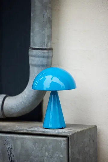 Mush portable bordlampe - Blue - Hübsch Interior