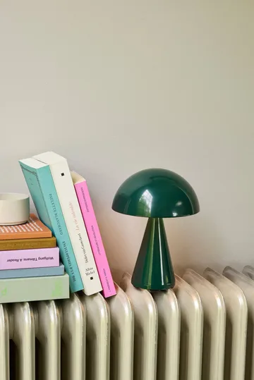 Mush portable bordlampe - Dark green, 20 cm - Hübsch Interior