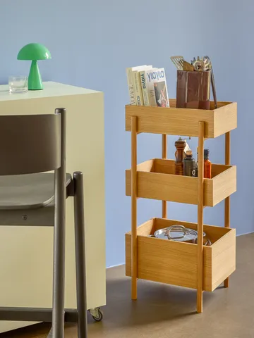 Mush portable bordlampe - Green - Hübsch Interior