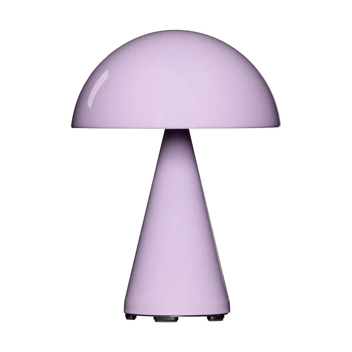 Mush portable bordlampe - Light pink, 20 cm - Hübsch