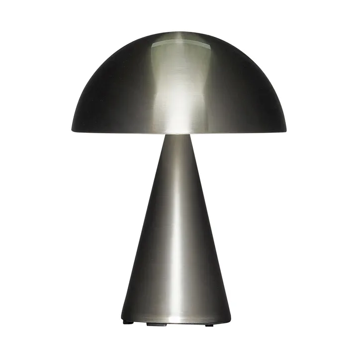 Mush portable bordlampe - Nickel - Hübsch