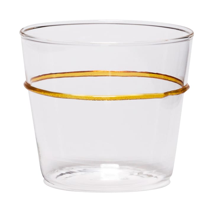 Orbit drikkeglass 20 cl, Yellow Hübsch Interior