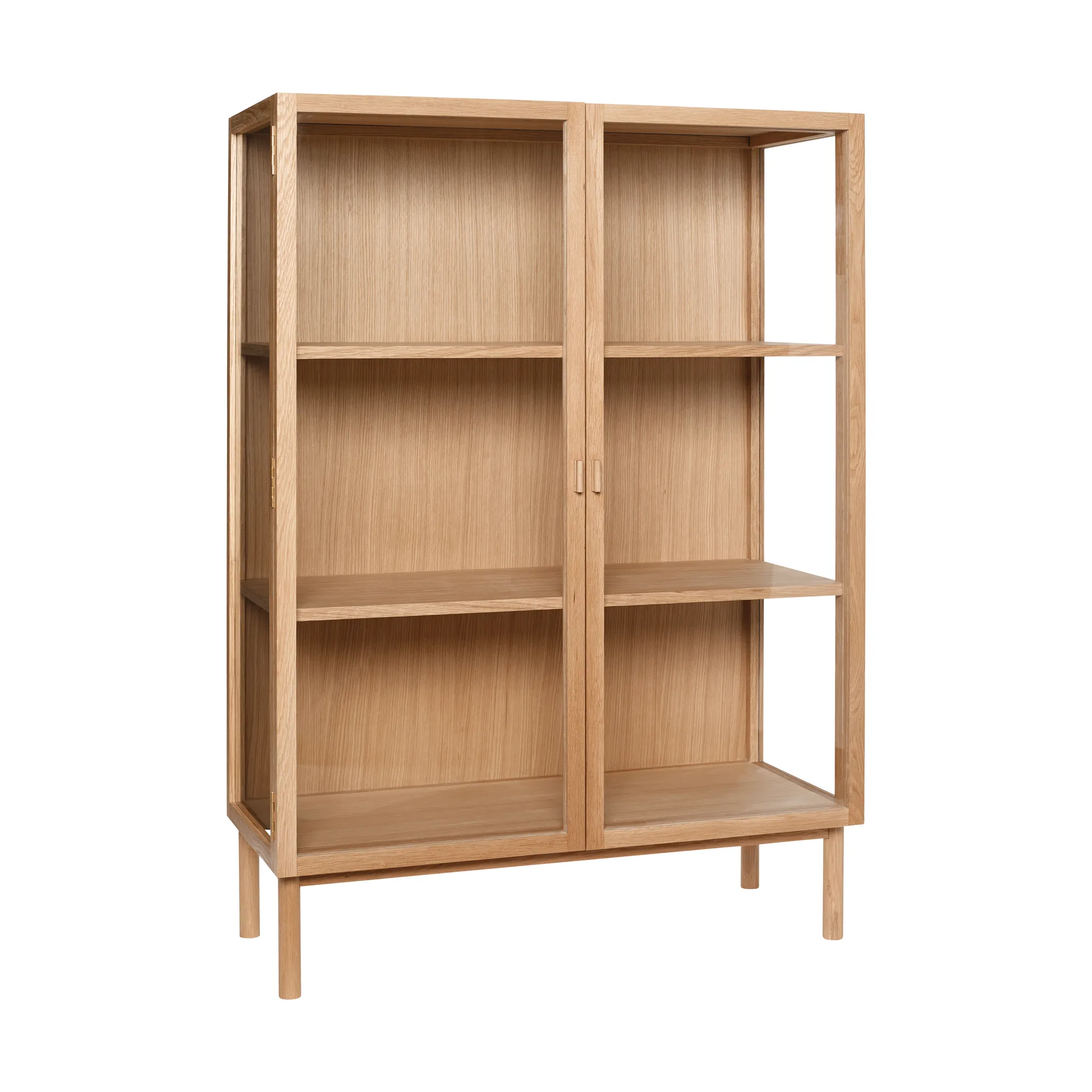 Panorama vitrineskap small, Eik Hübsch Interior