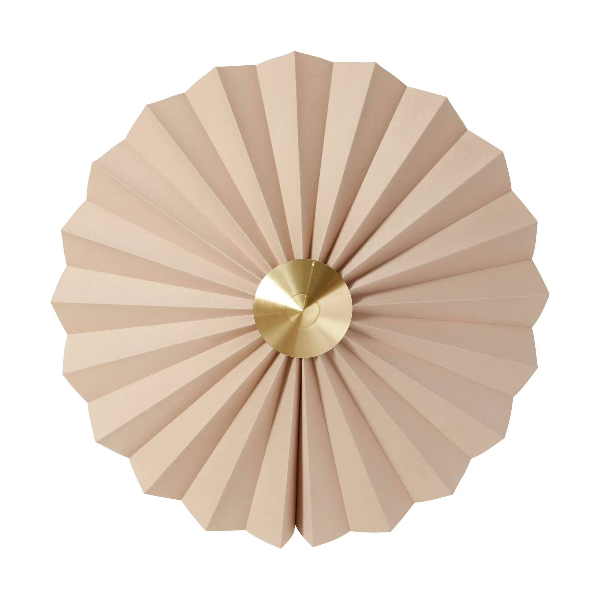 Pliss vegglampe, Beige Hübsch Interior