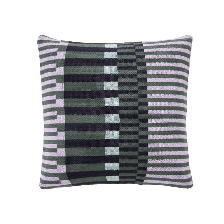 Pute med Fylling bomull 50x50 cm, Lilla-grønn Hübsch Interior
