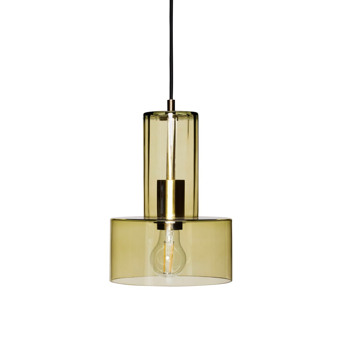 Bilde av Hübsch Ripple taklampe Green