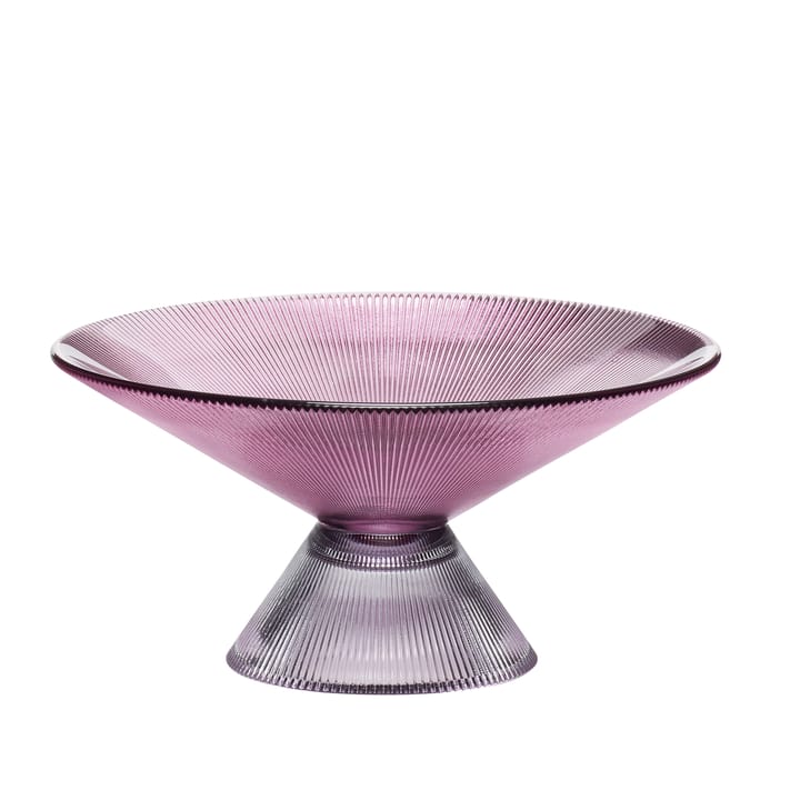 Skål glass, Rosa-grå Hübsch Interior
