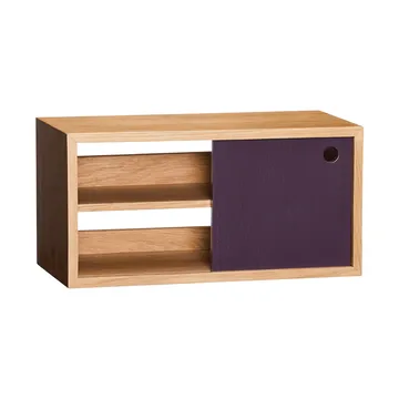 Slide hylle - Burgundy, 40x20x20 cm - Hübsch