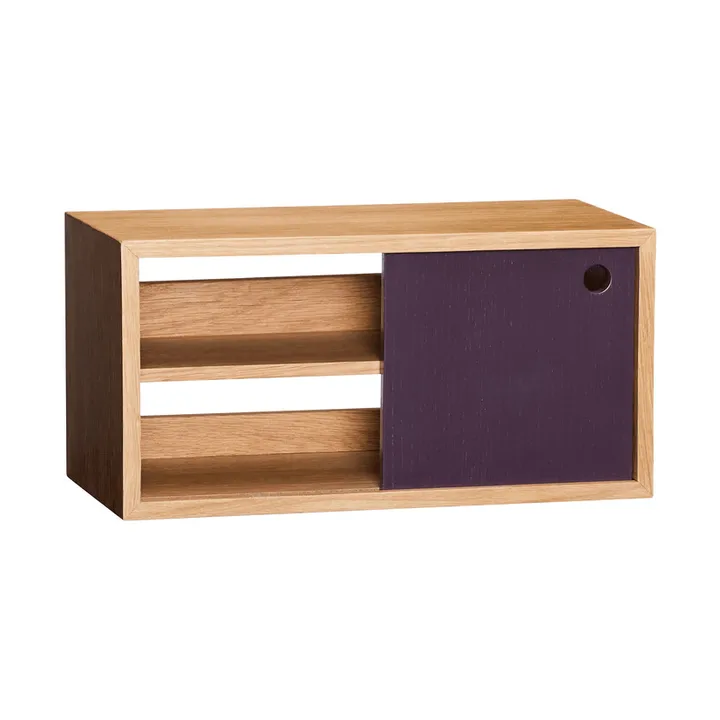 Slide hylle - Burgundy, 40x20x20 cm - Hübsch
