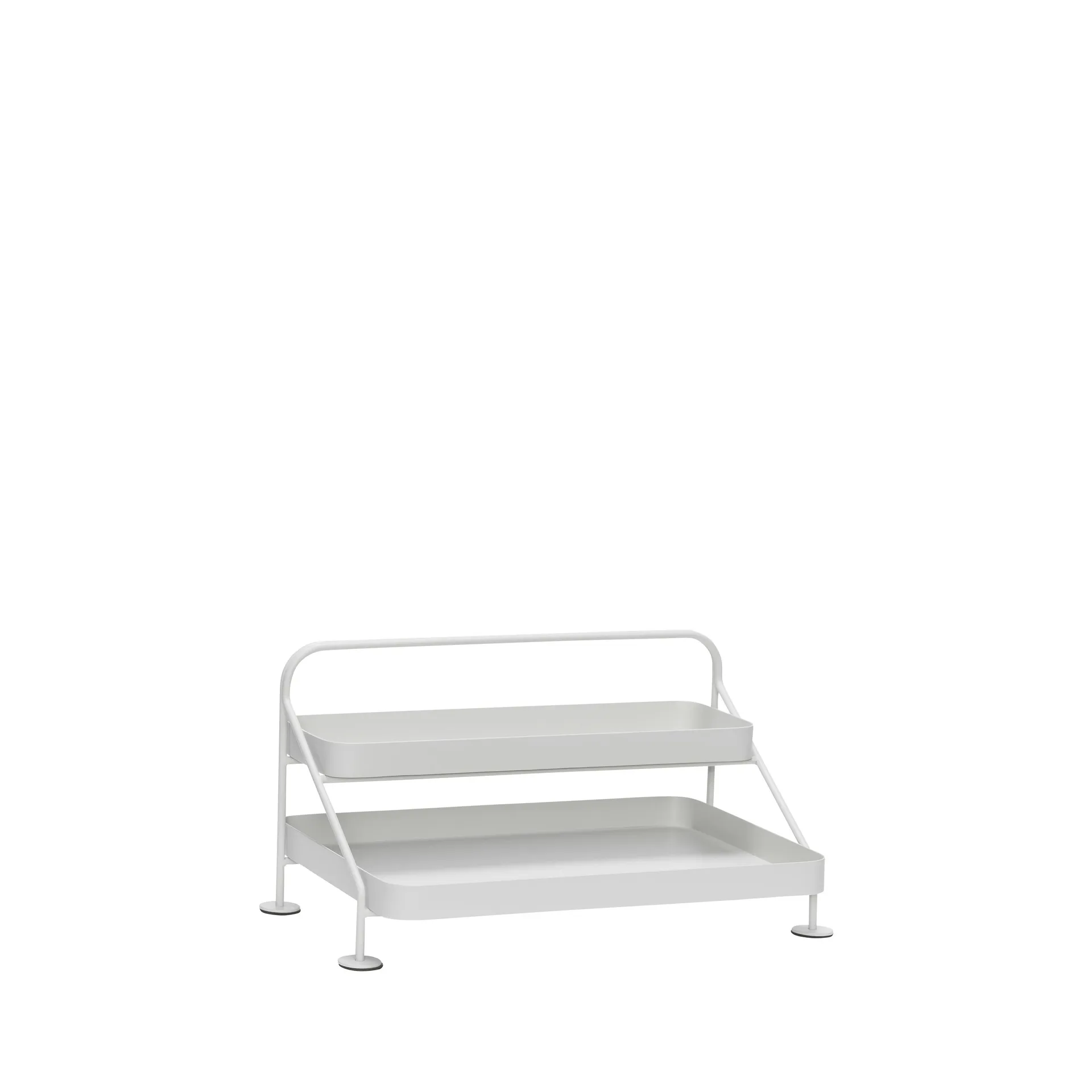 Sortit papirskuff, Lysegrå Hübsch Interior