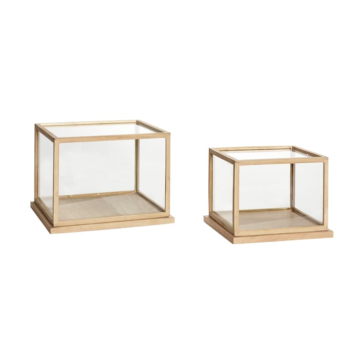 Spectacle display box small set m. 2 - Eik - Hübsch