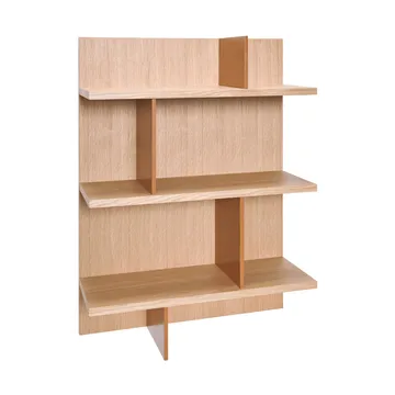 Stand hylle - Eik-rød, 60x80x22 cm - Hübsch