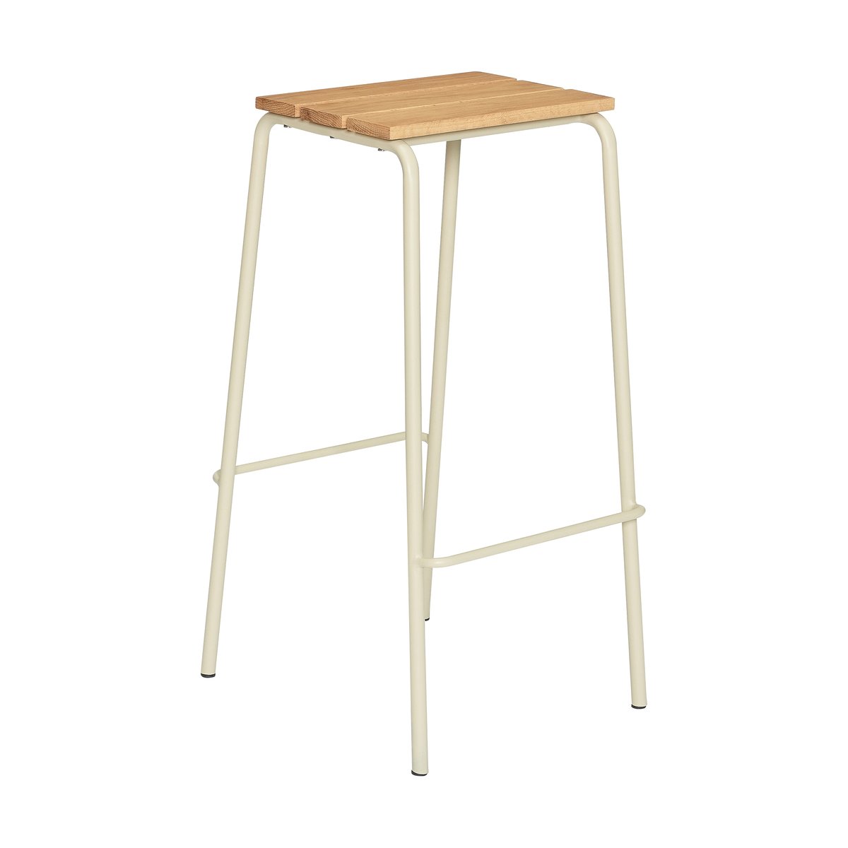 Hübsch Stilt barstol Sand | Skandinavisk Design | Barstoler & Barkrakker | Beige
