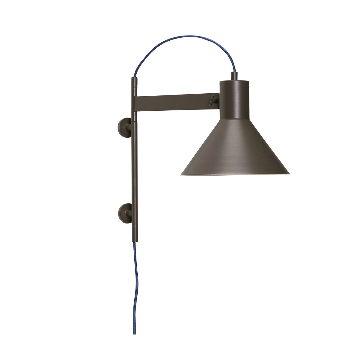 Bilde av Hübsch Studio vegglampe Brown