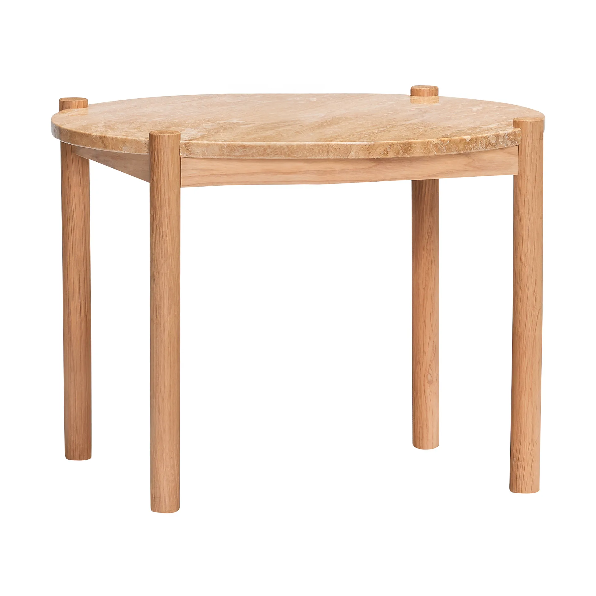 Trava sofabord, Eik-travertin Hübsch Interior