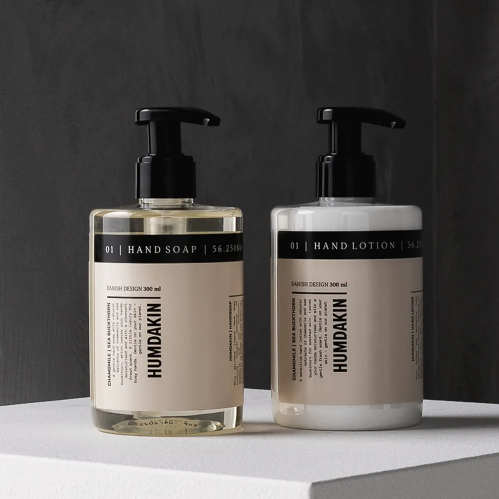 Humdakin håndpleiesett 2 x 300 ml, Chamomile & sea buckthorn Humdakin