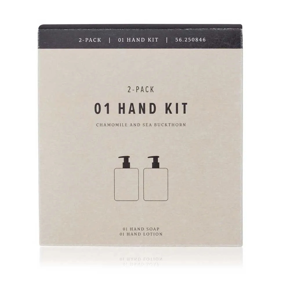 Humdakin håndpleiesett 2 x 300 ml, Chamomile & sea buckthorn Humdakin