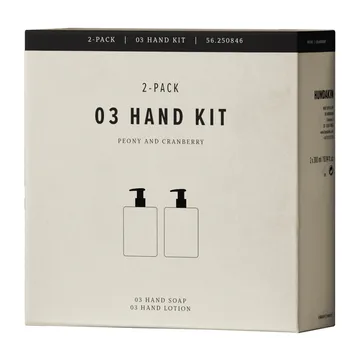 Humdakin håndpleiesett 2 x 300 ml - Peony & cranberry - Humdakin