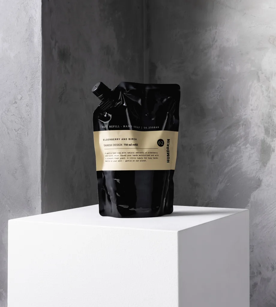 Humdakin håndsåpe refill 750 ml, Elderberry & birch Humdakin