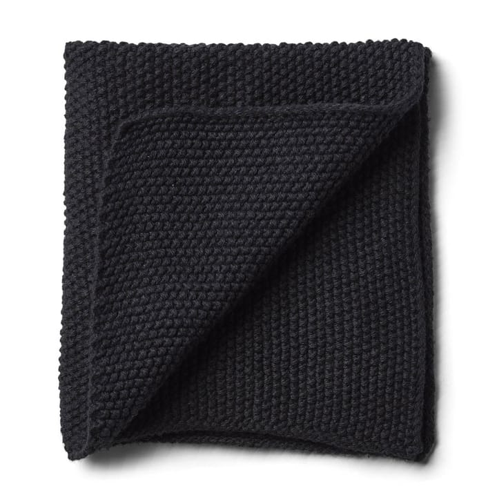 Humdakin Knitted oppvaskklut 28 x 28 cm - Coal  - Humdakin