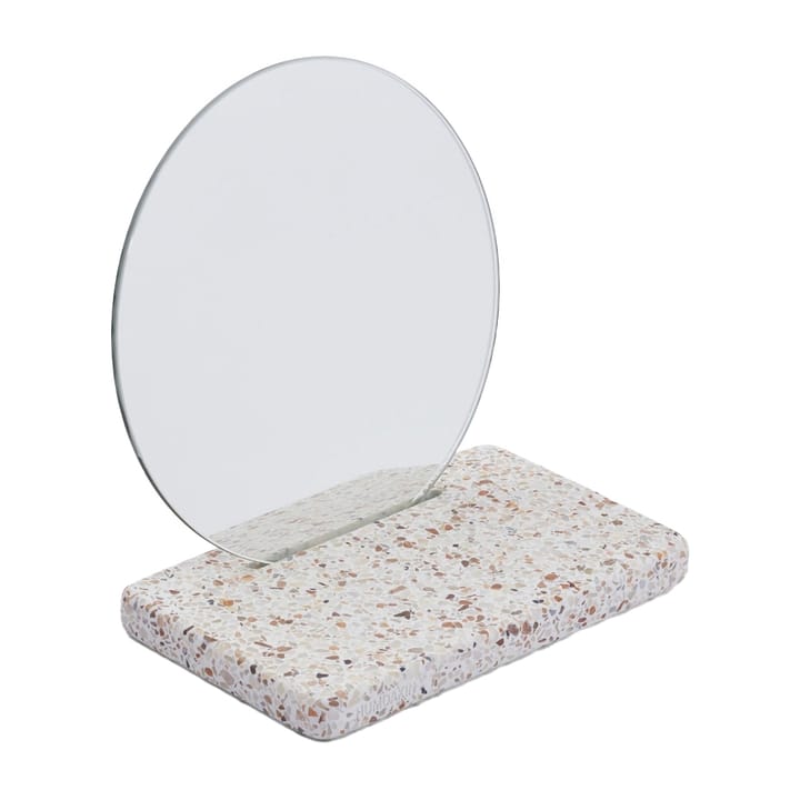 Humdakin Terrazzo speil, Rød-beige Humdakin