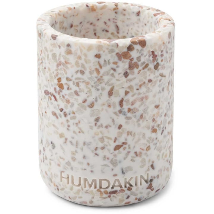 Humdakin Terrazzo tannglass 10 cm - White-brown - Humdakin