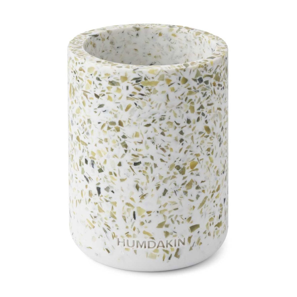 Bilde av Humdakin Humdakin Terrazzo vase Ø 10 cm Green-white