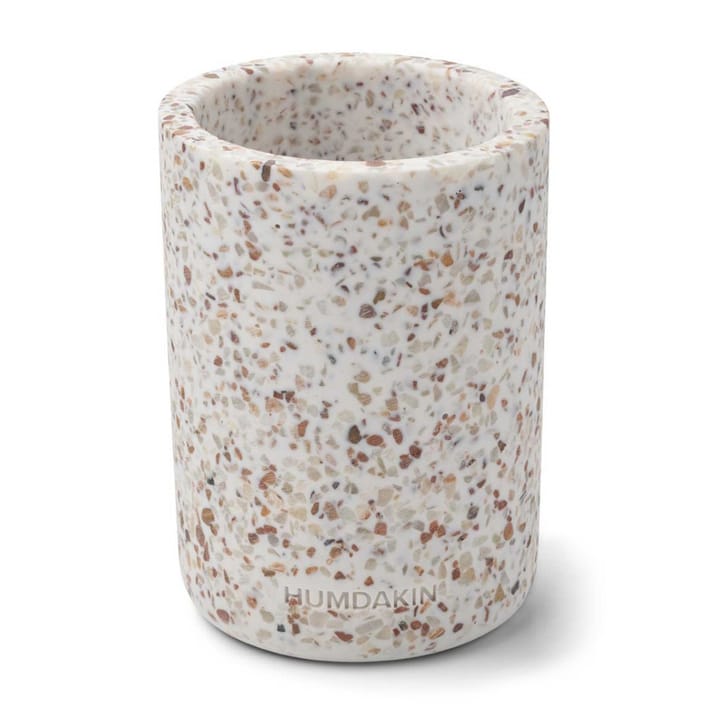 Humdakin Terrazzo vase Ø 10 cm - White-brown - Humdakin
